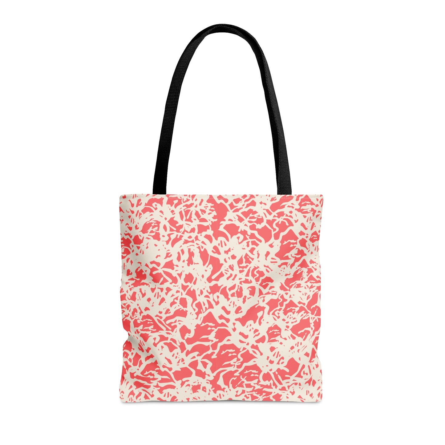Fleeting Floral Crowns Peach and Cream Tote Bag