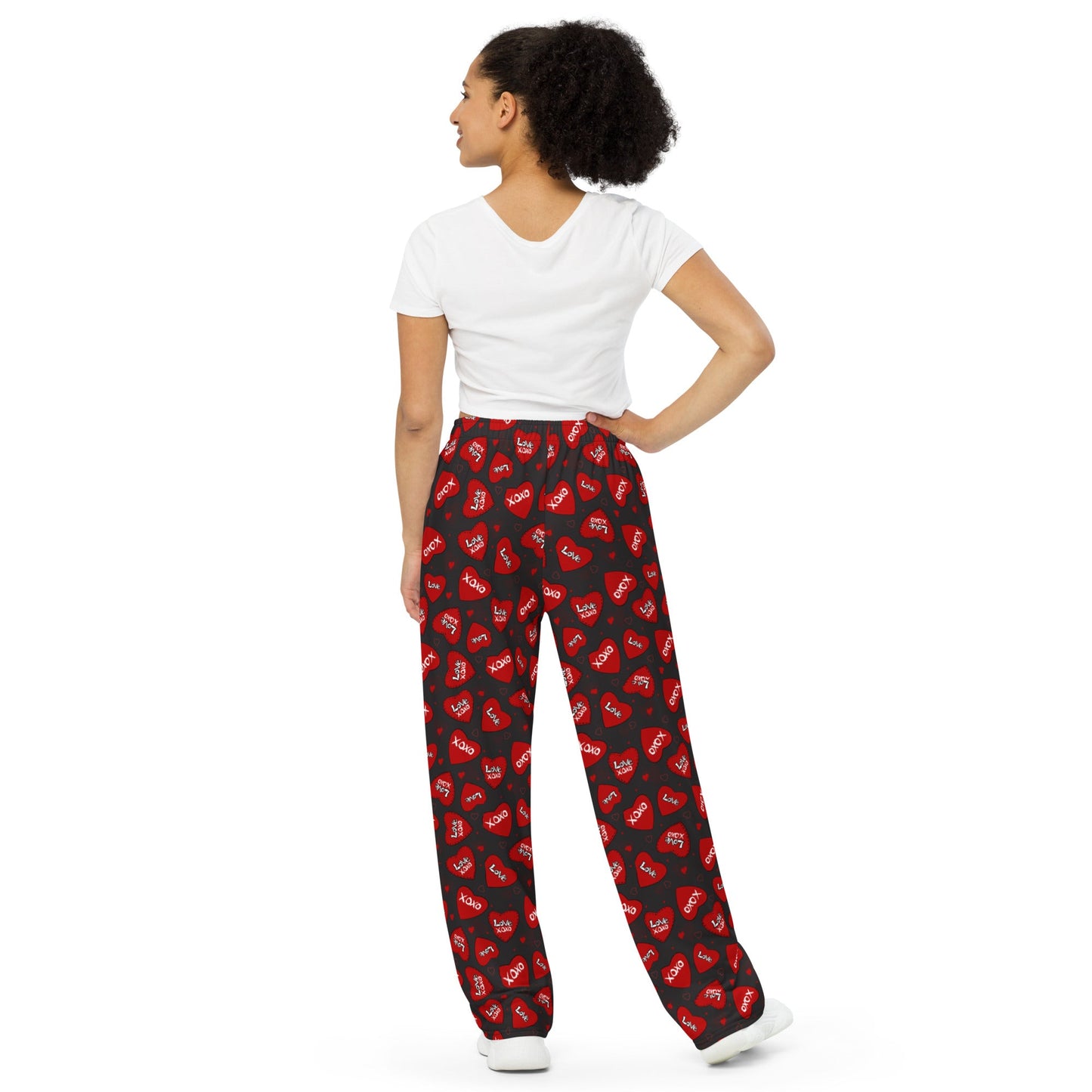 Midnight Kisses wide - leg pants - Squirrellyartmama