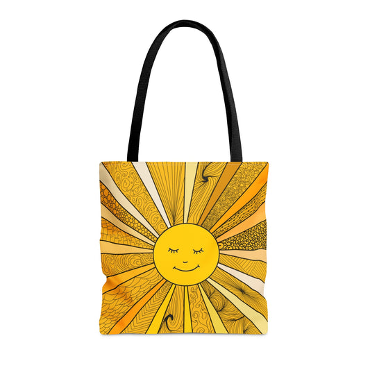 Sunny Days are Coming! Tote Bag - Squirrellyartmama